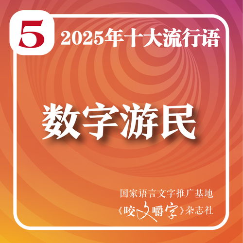 2025年度十大流行語發布 '韌性'榮登榜首，'蘇超'與'賽博對賬'彰顯數字文化創意新貌
